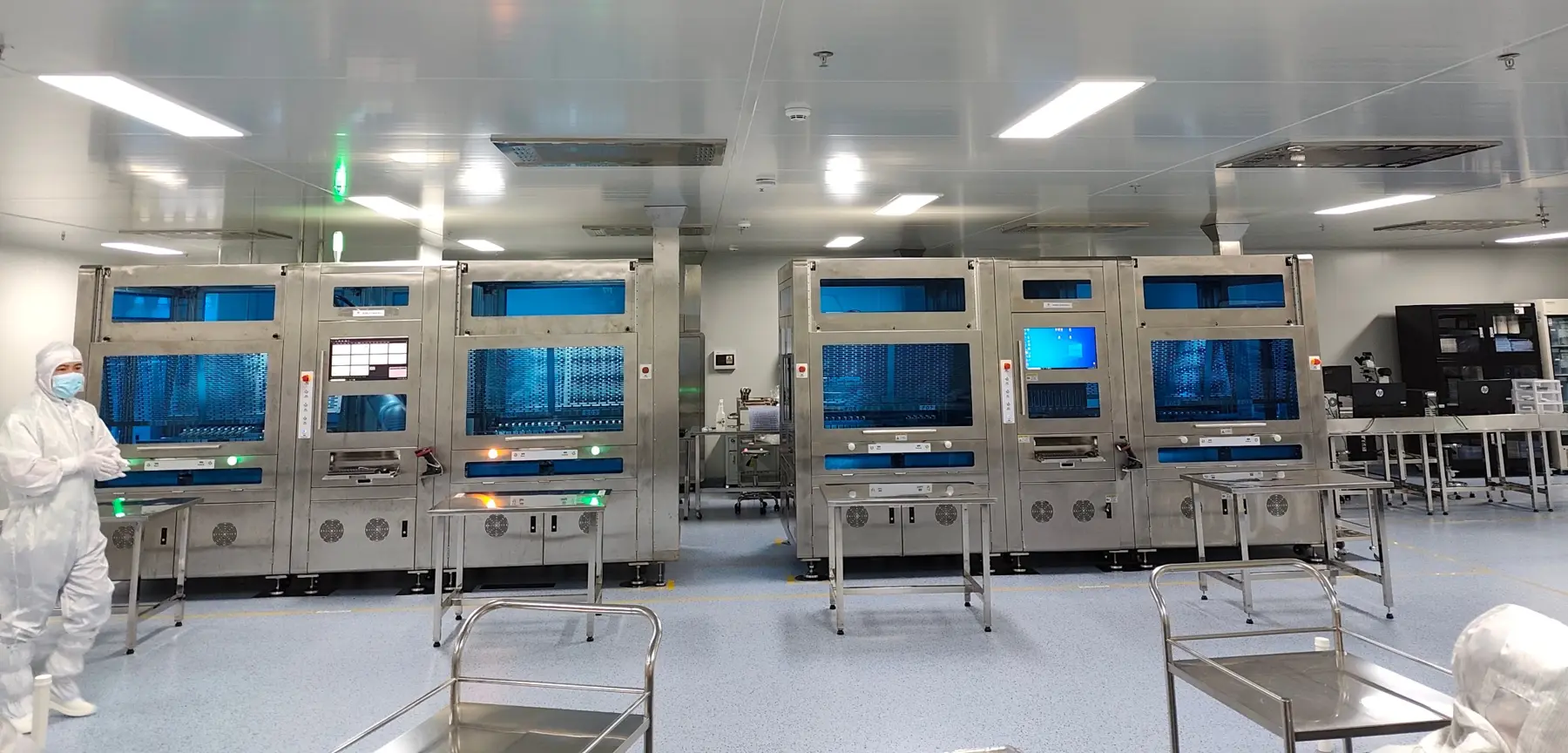 Automated lines delivered by the VastSun core team, installed at a customer site